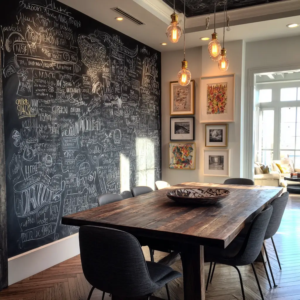 Chalkboard Wall