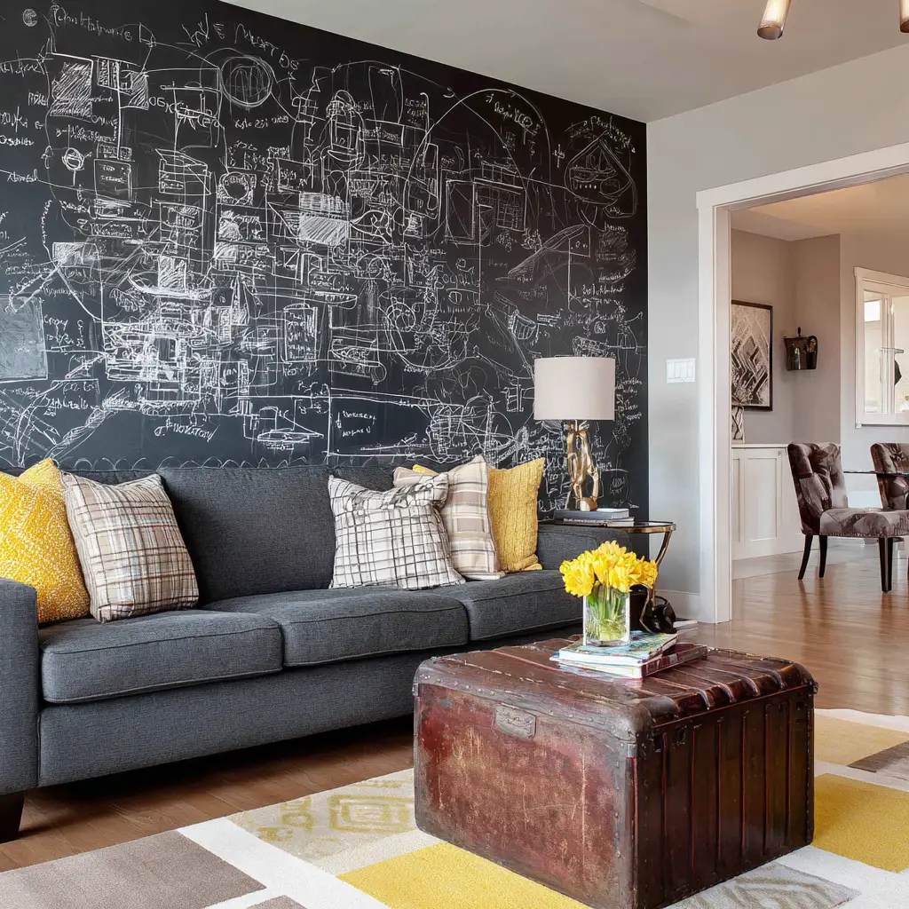 Chalkboard or Whiteboard Paint