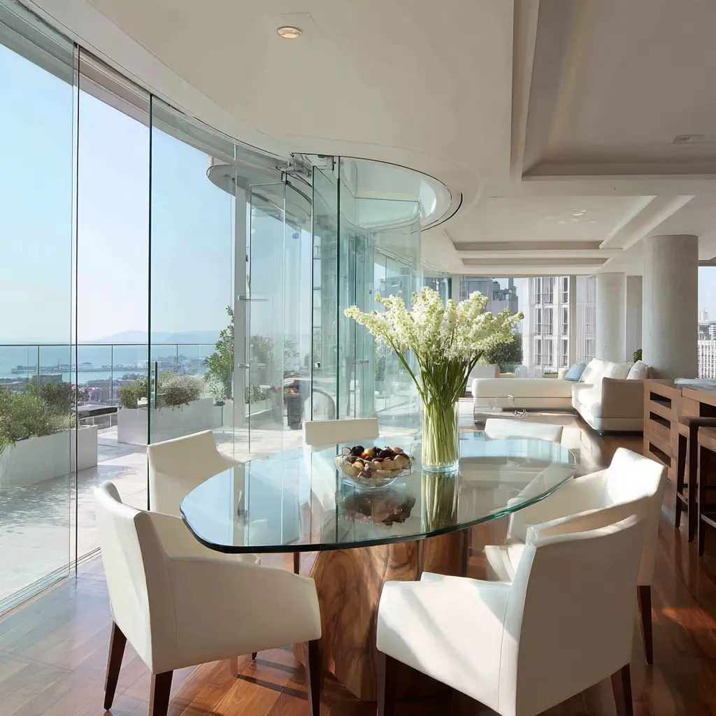 Choose a Glass Table for Openness