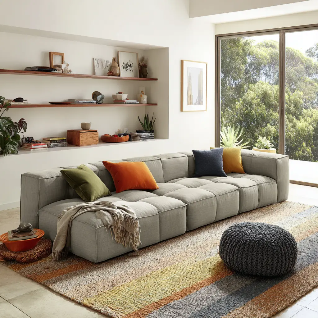 Choose a Low-Profile Sofa