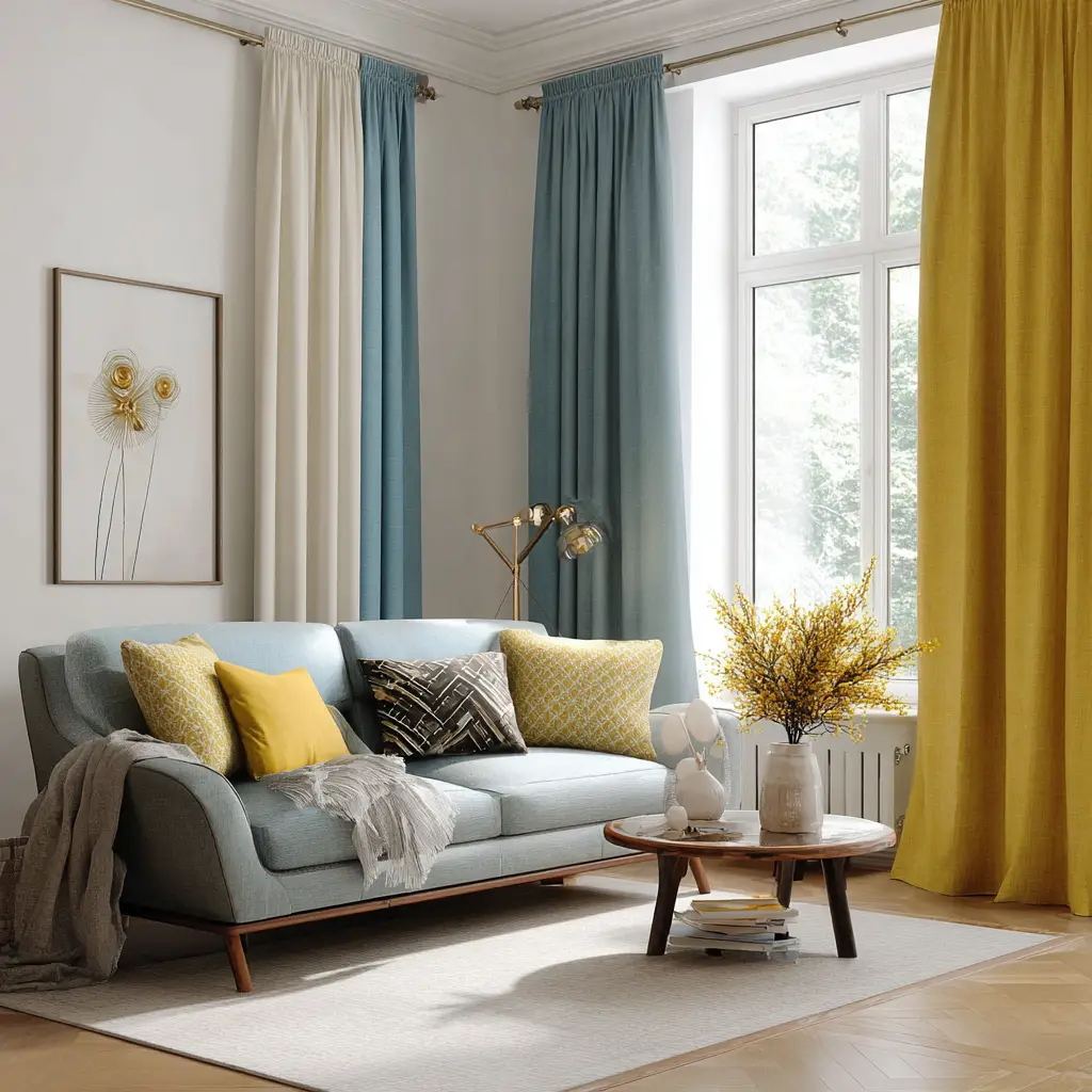 Color-blocked panels