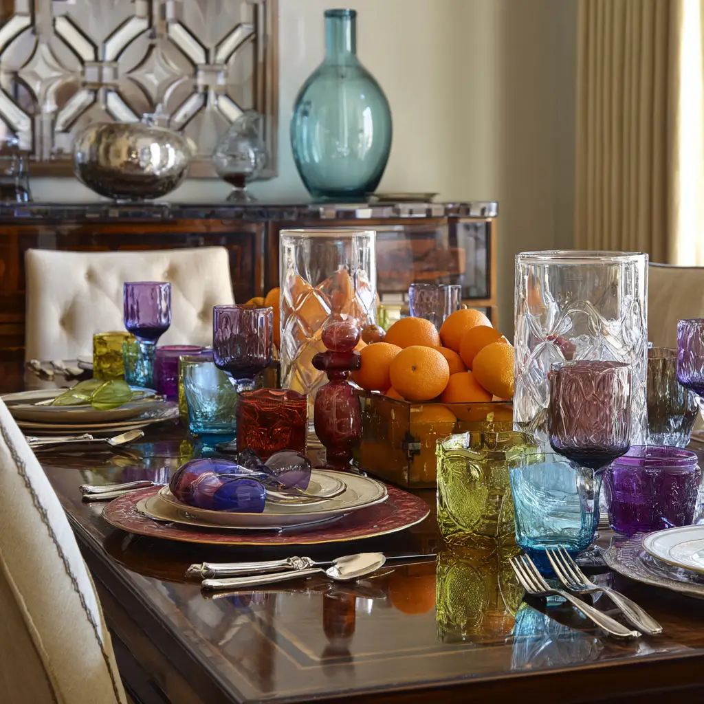 Colored Glassware
