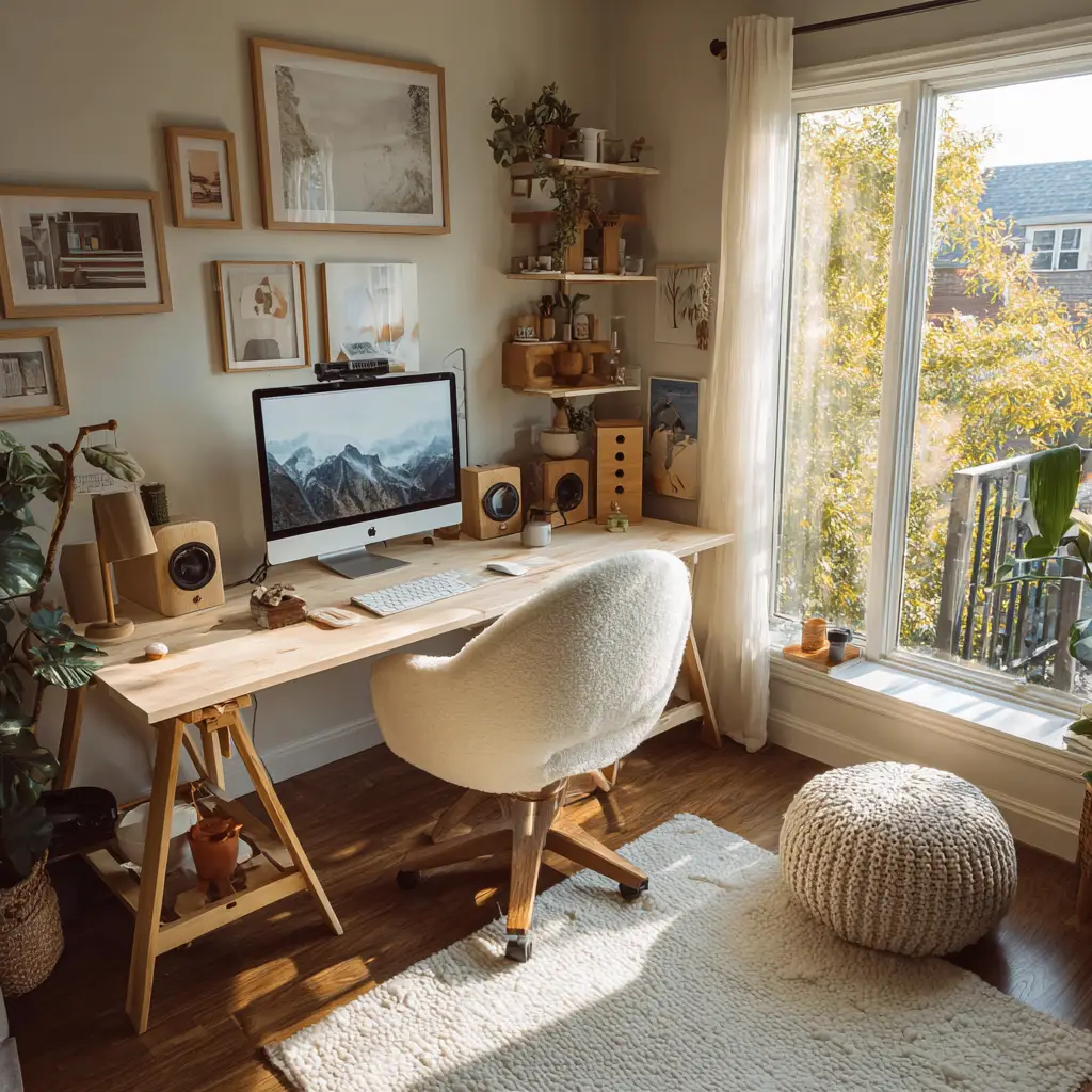 Compact Desk Setup
