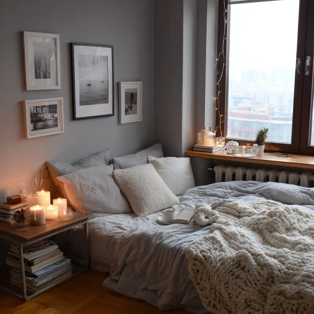 Cozy Bedside Setup