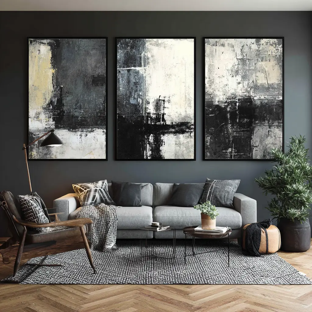 Dark Abstract Art