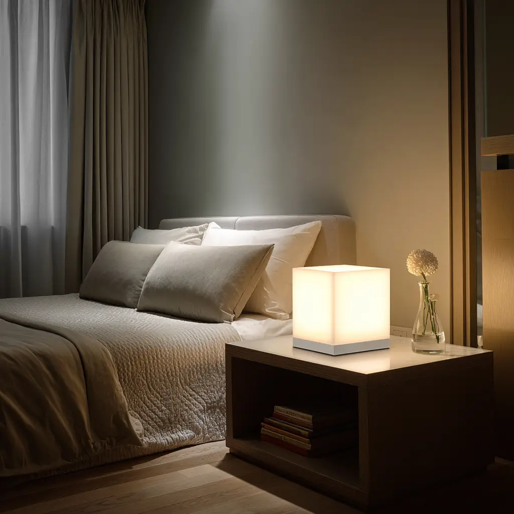 Dimmable bedside lamps