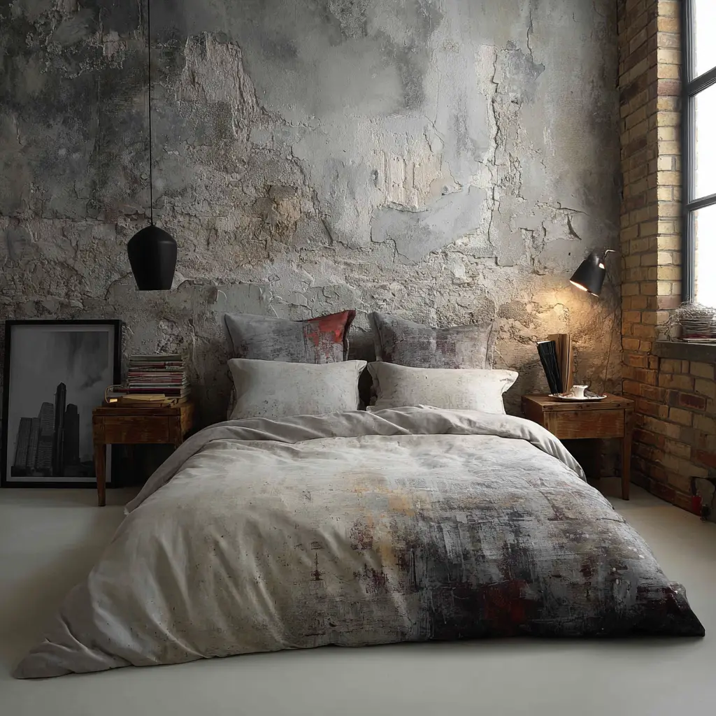Distressed Bedding