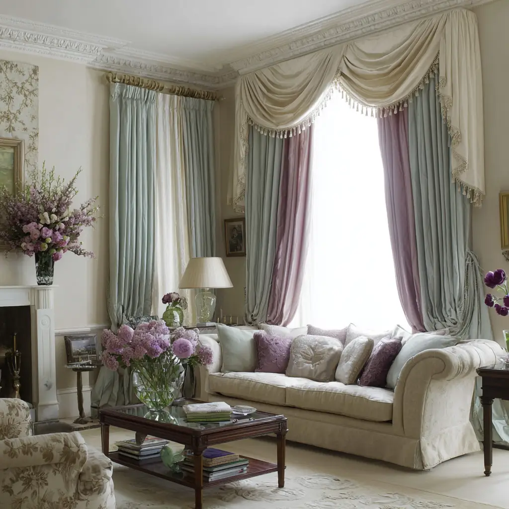 Double-Layered Curtains