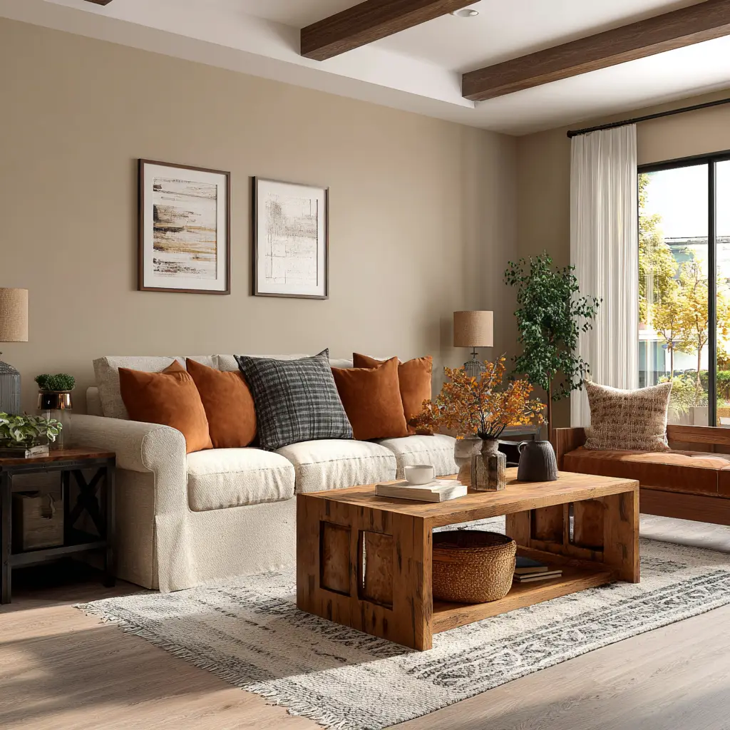 Earth-Toned Accents