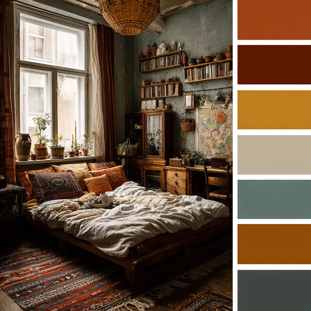 Earth-Toned Color Palette
