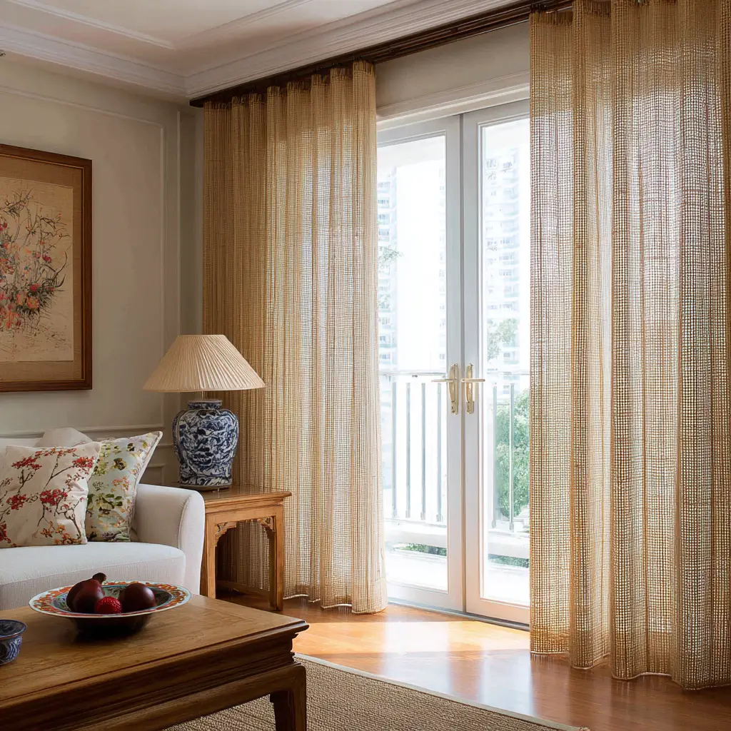 Eco-Friendly Bamboo Curtains