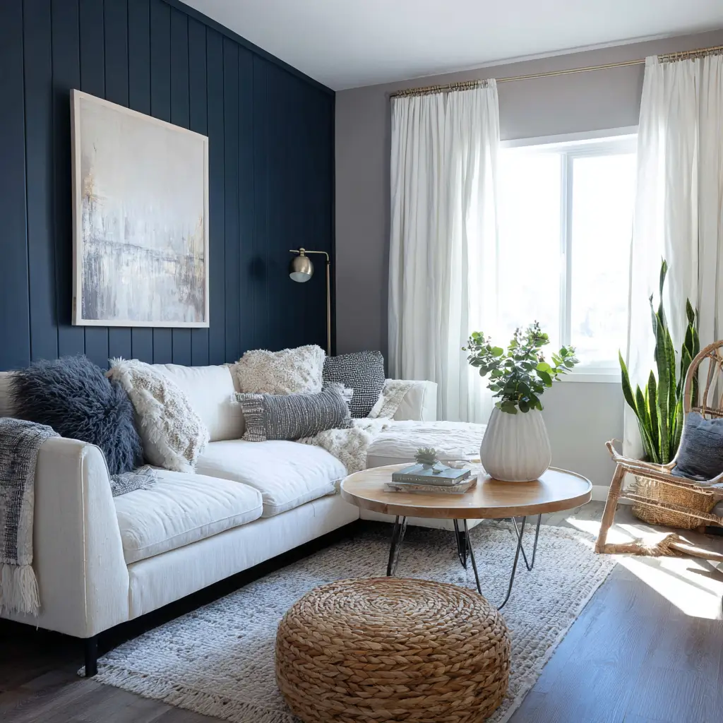 Experiment with accent walls