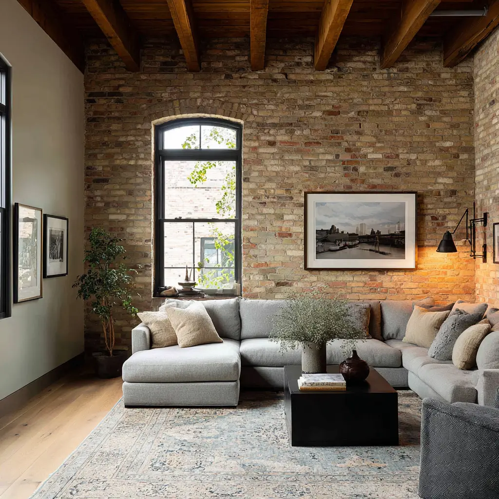 Exposed Brick Wall