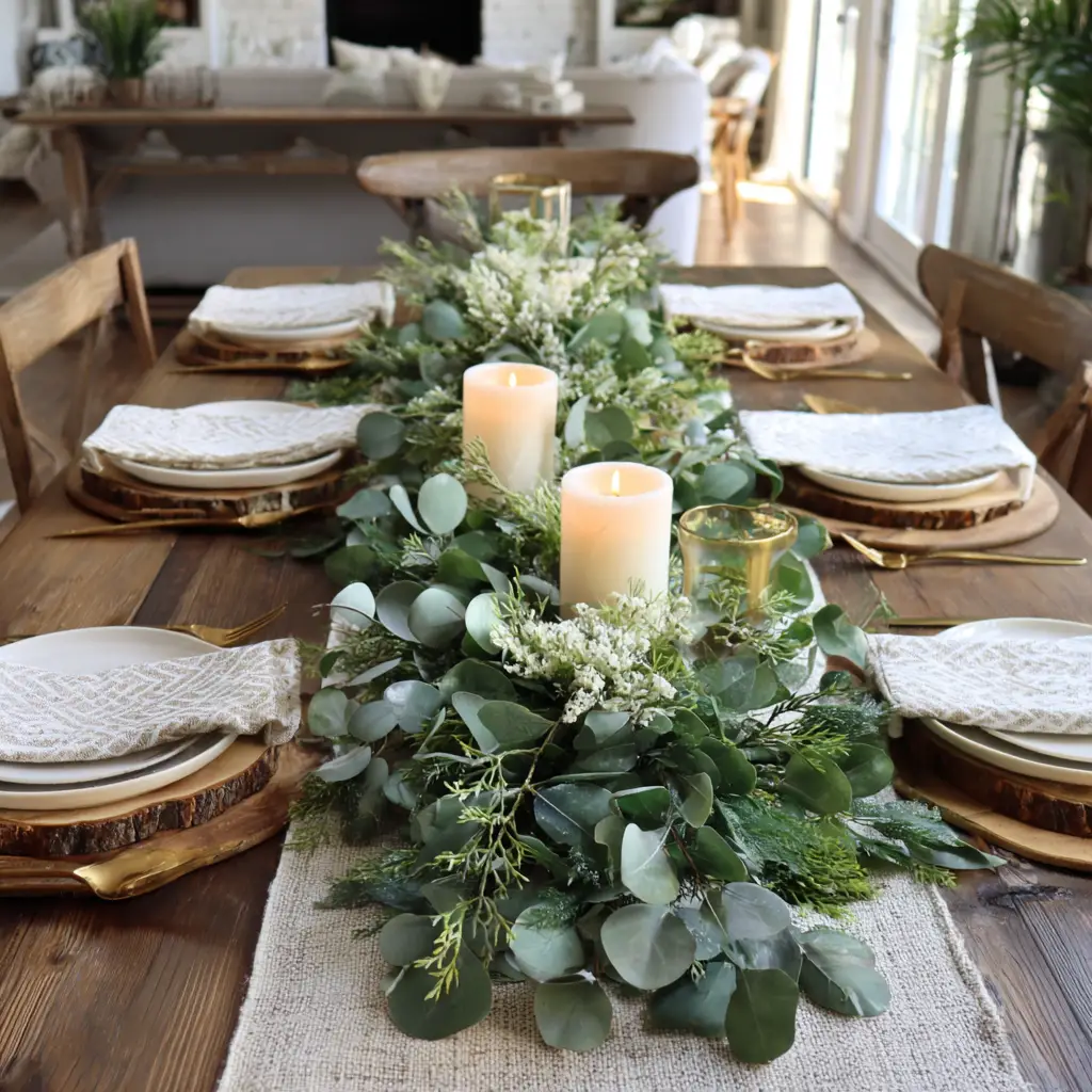 Faux Greenery Garland