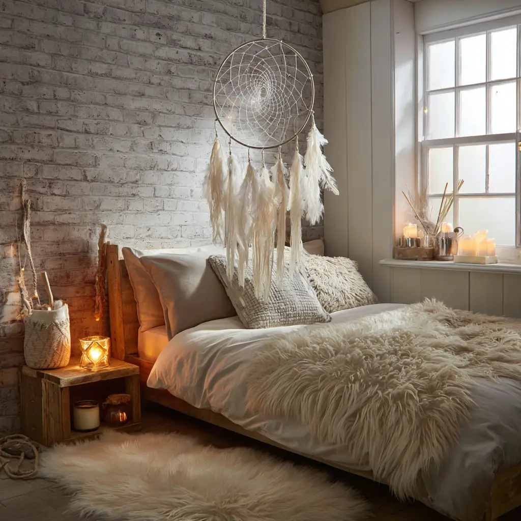 Feathered Dream Catcher for Natural Charm