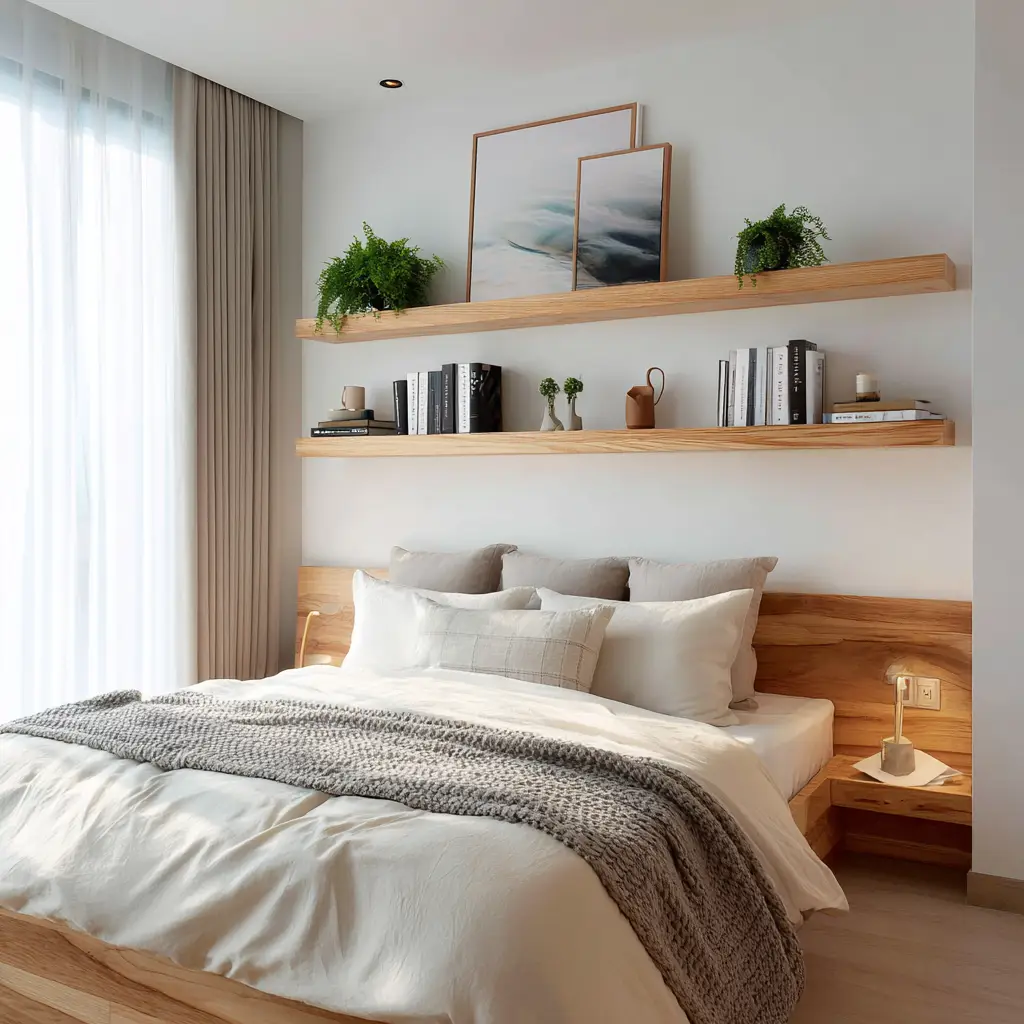 Floating shelves