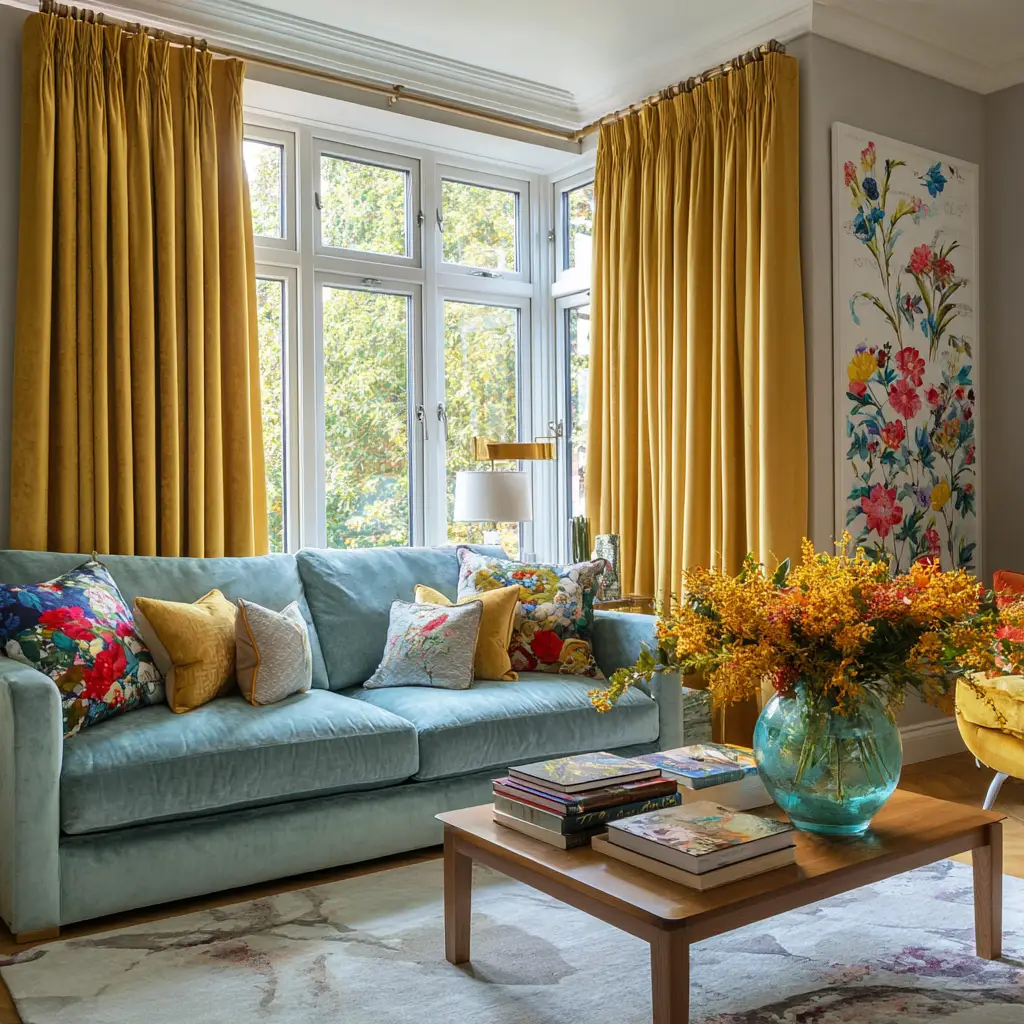 Floor-to-Ceiling Curtains