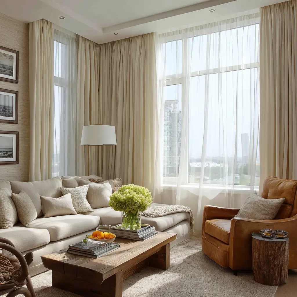 Floor-to-Ceiling Sheer Curtains