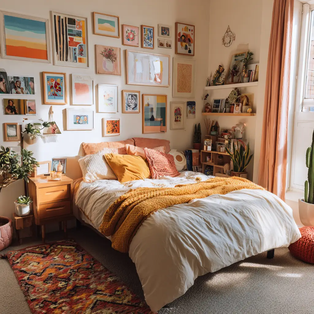 Gallery Wall with Personal Photos