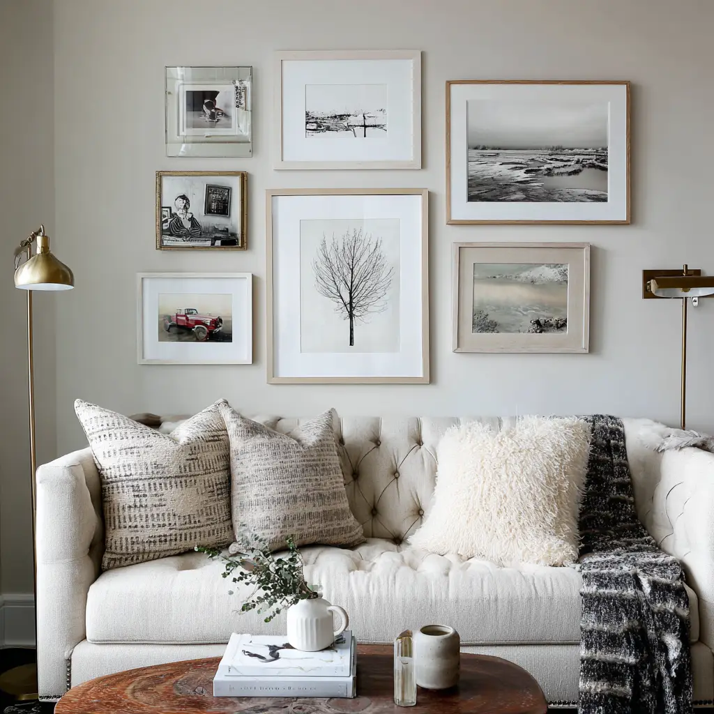 Gallery Wall with Personal Touches