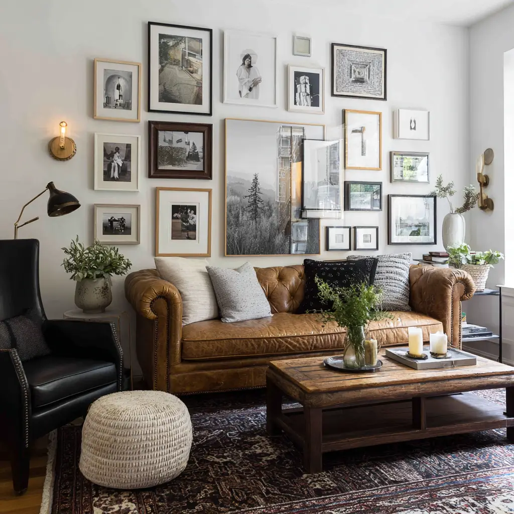 Gallery Walls with Family Photos
