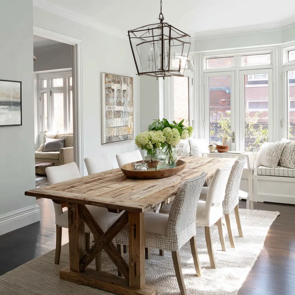 Go Rustic with a Farmhouse Table