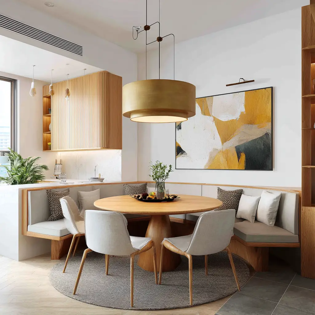 Go for a Round Table for Easy Conversations