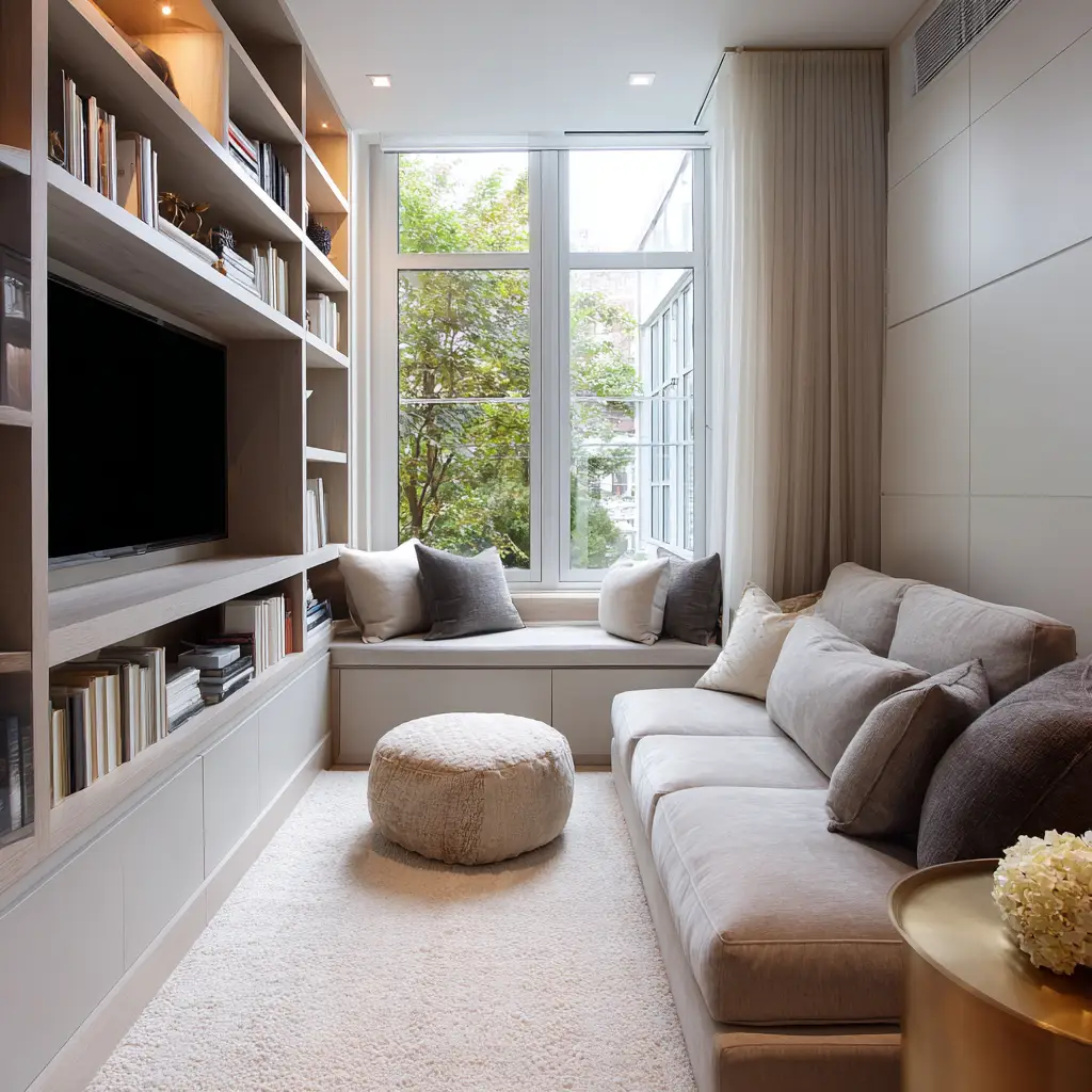 Go for low-profile seating