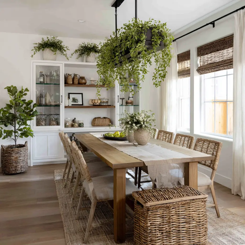 Greenery and Natural Décor