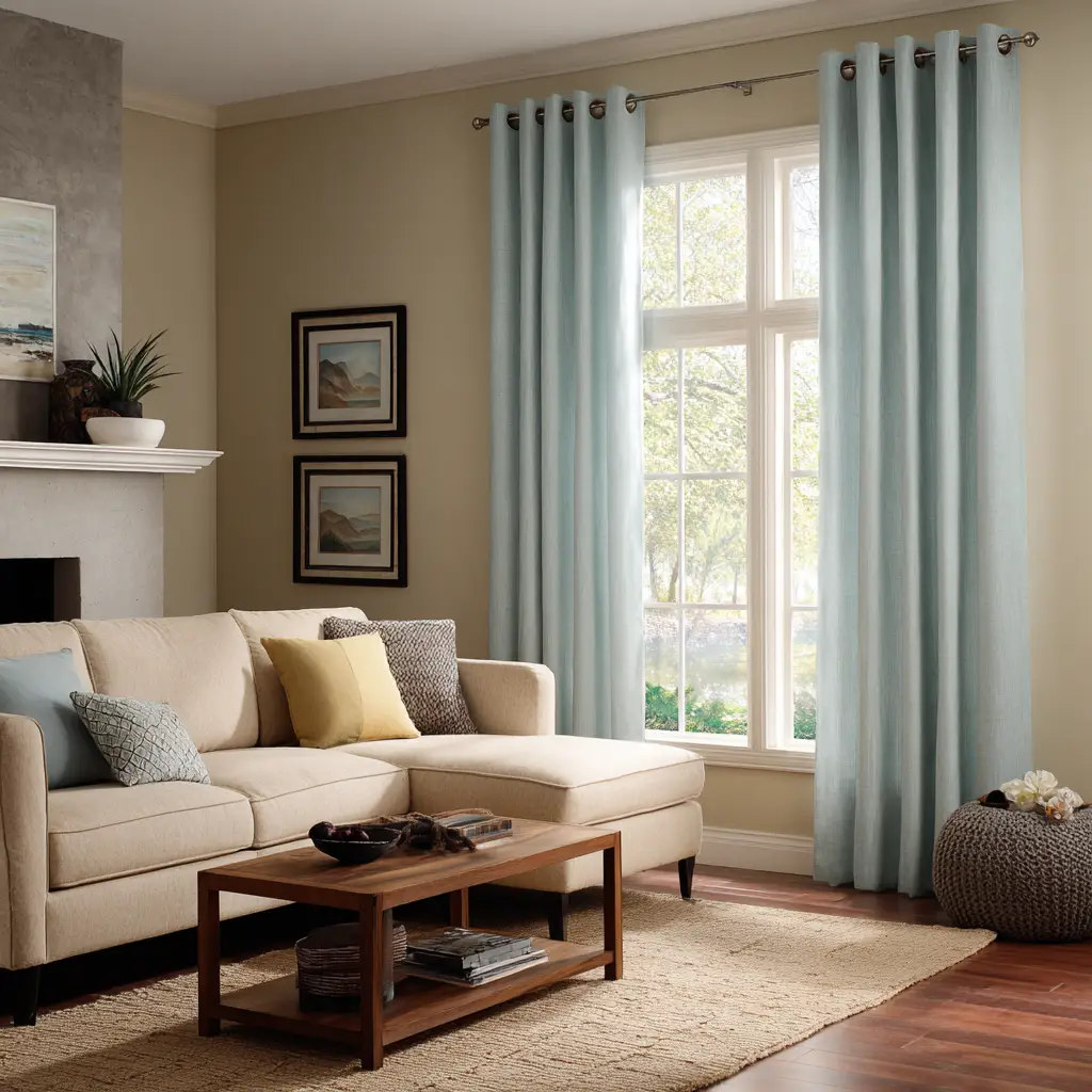 Grommet Top Curtains