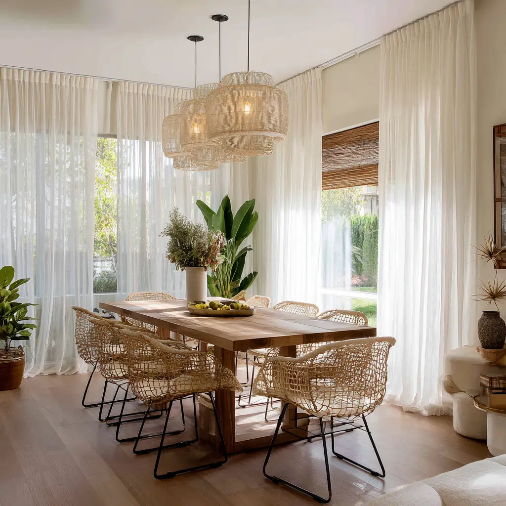 Hang Sheer, Flowy Curtains