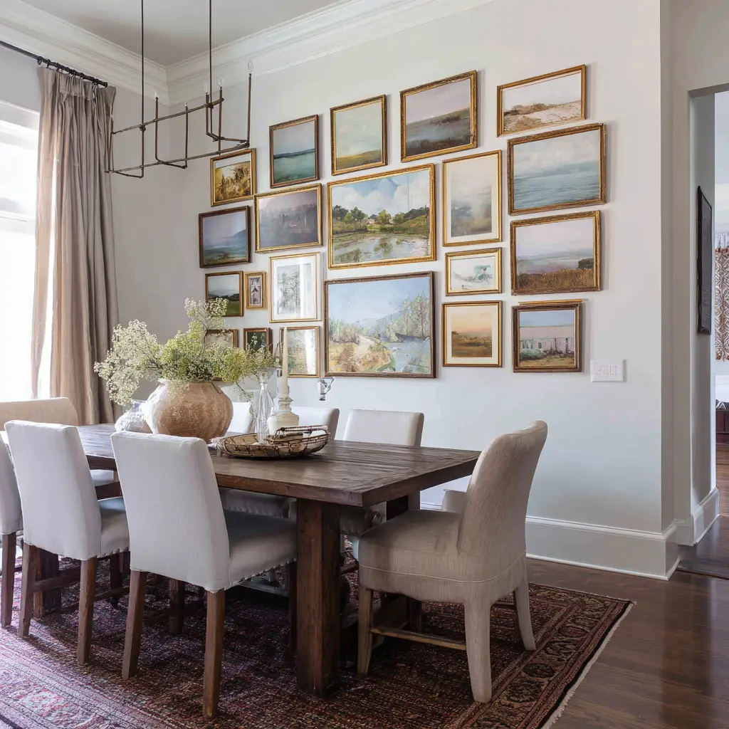 Hang a gallery wall