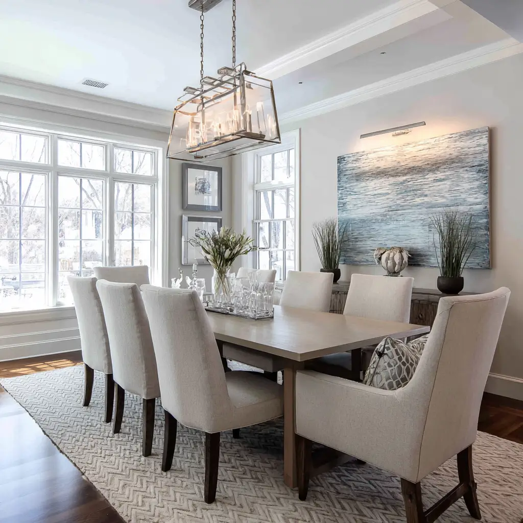 Hanging Lighting Above the Table