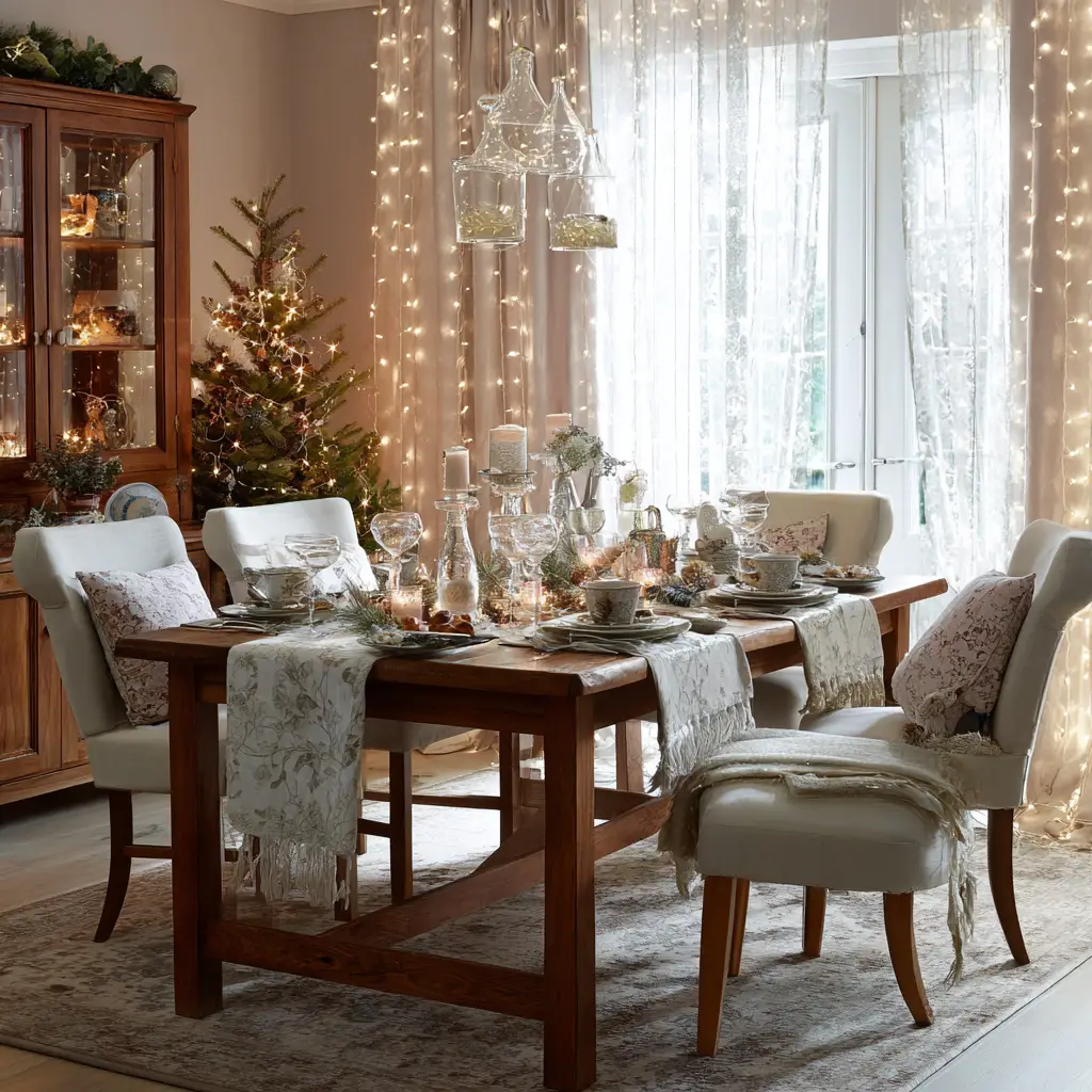 Incorporate Twinkling String Lights