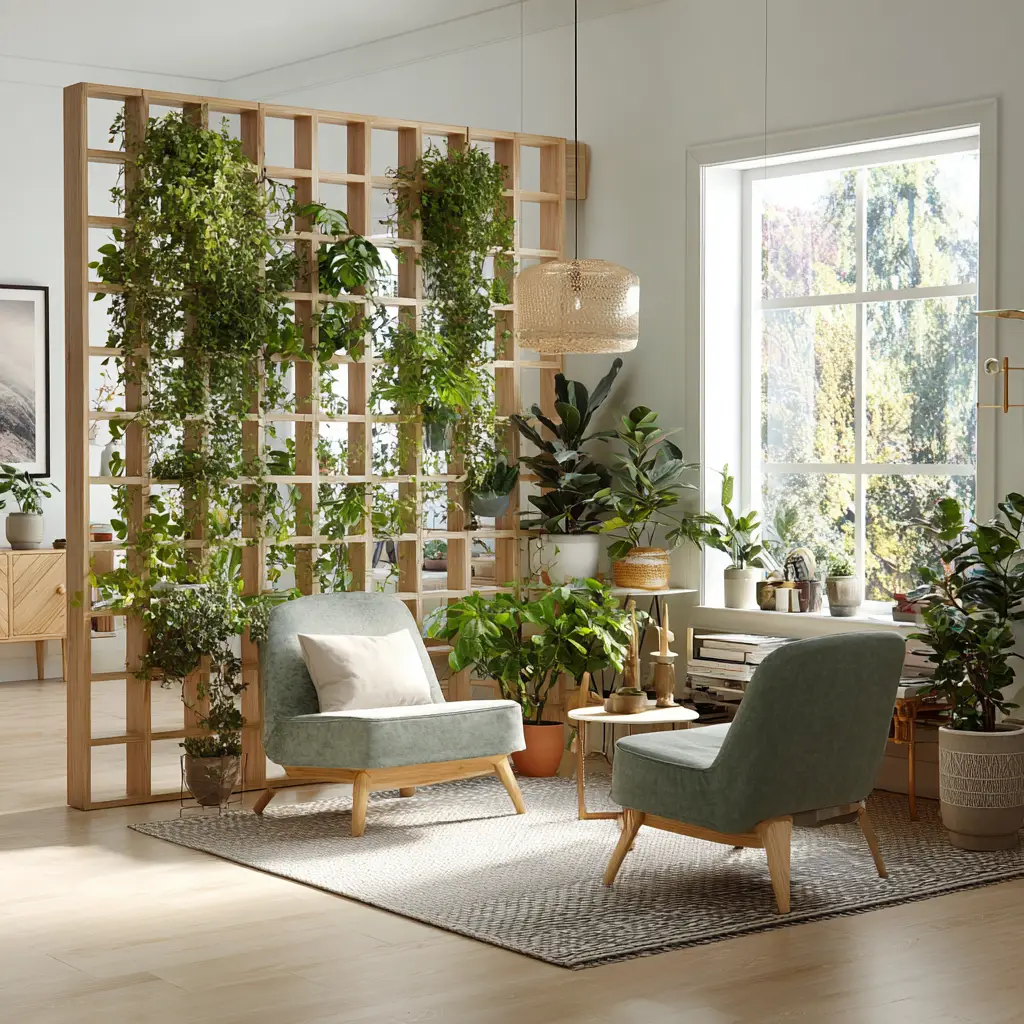 Indoor Plant Divider