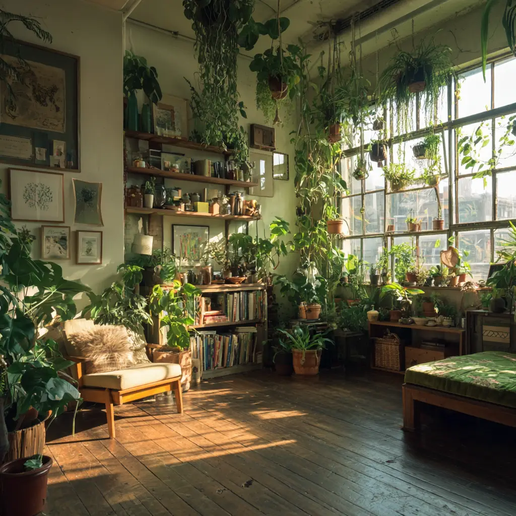 Indoor Plants (But Only a Few)