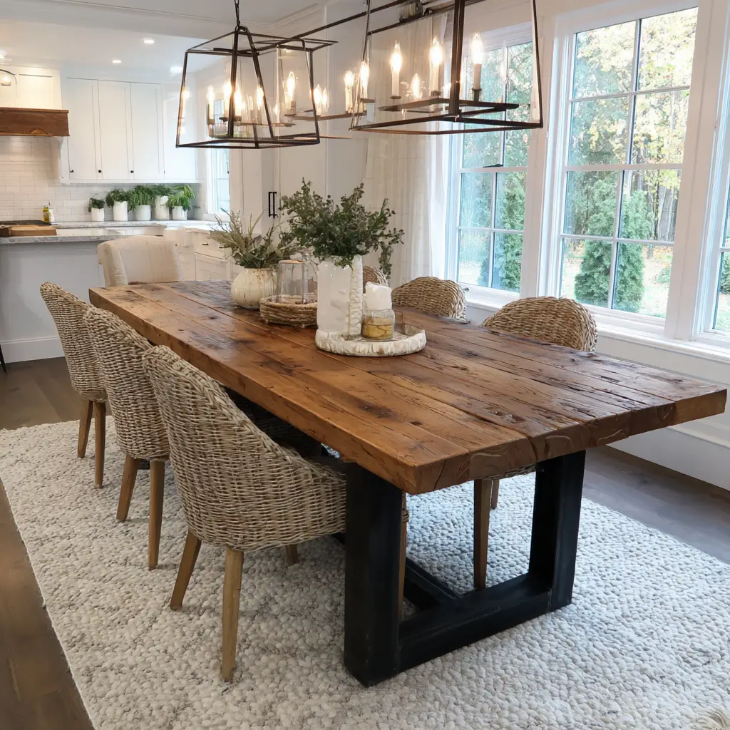 Industrial Modern Farmhouse Table