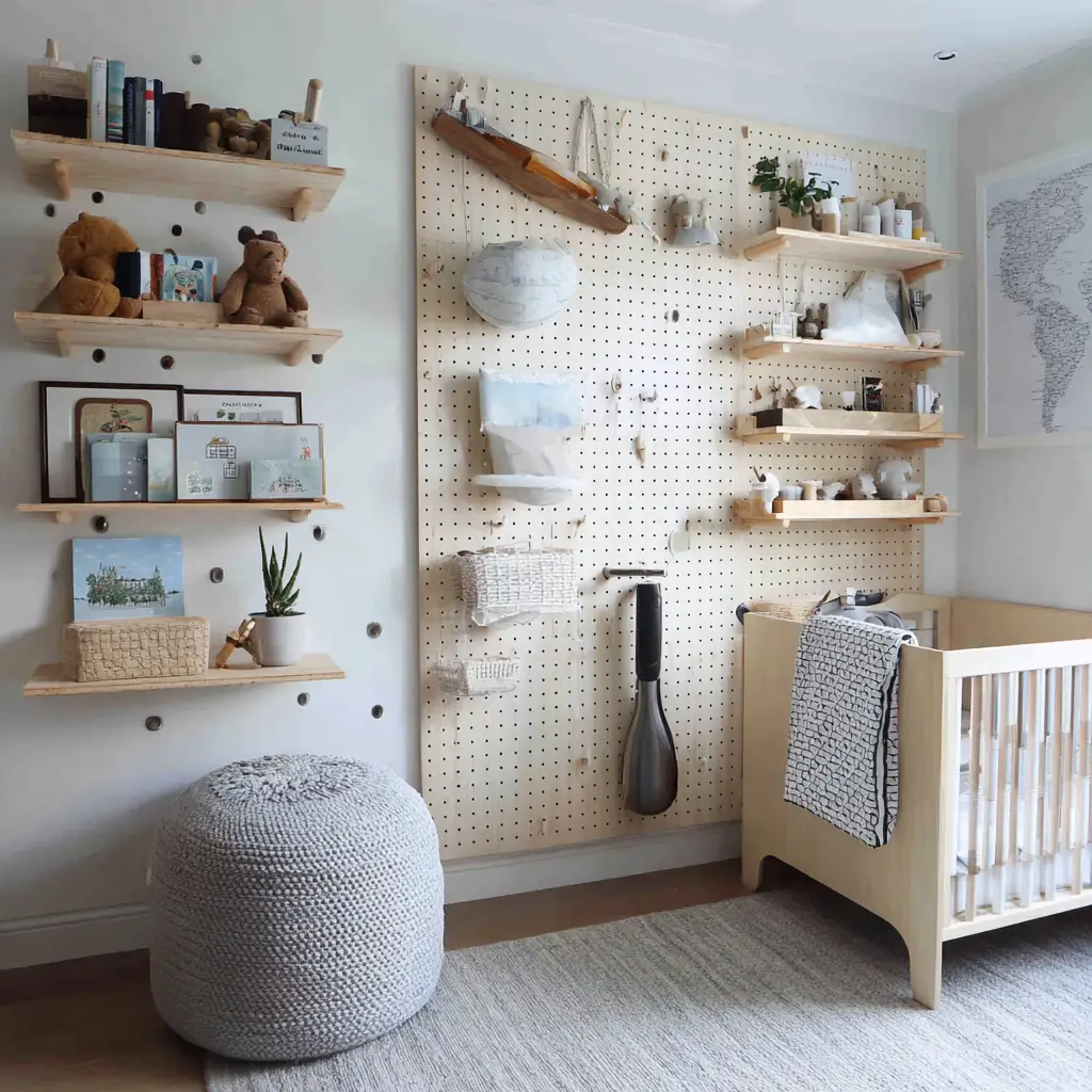Install Pegboards