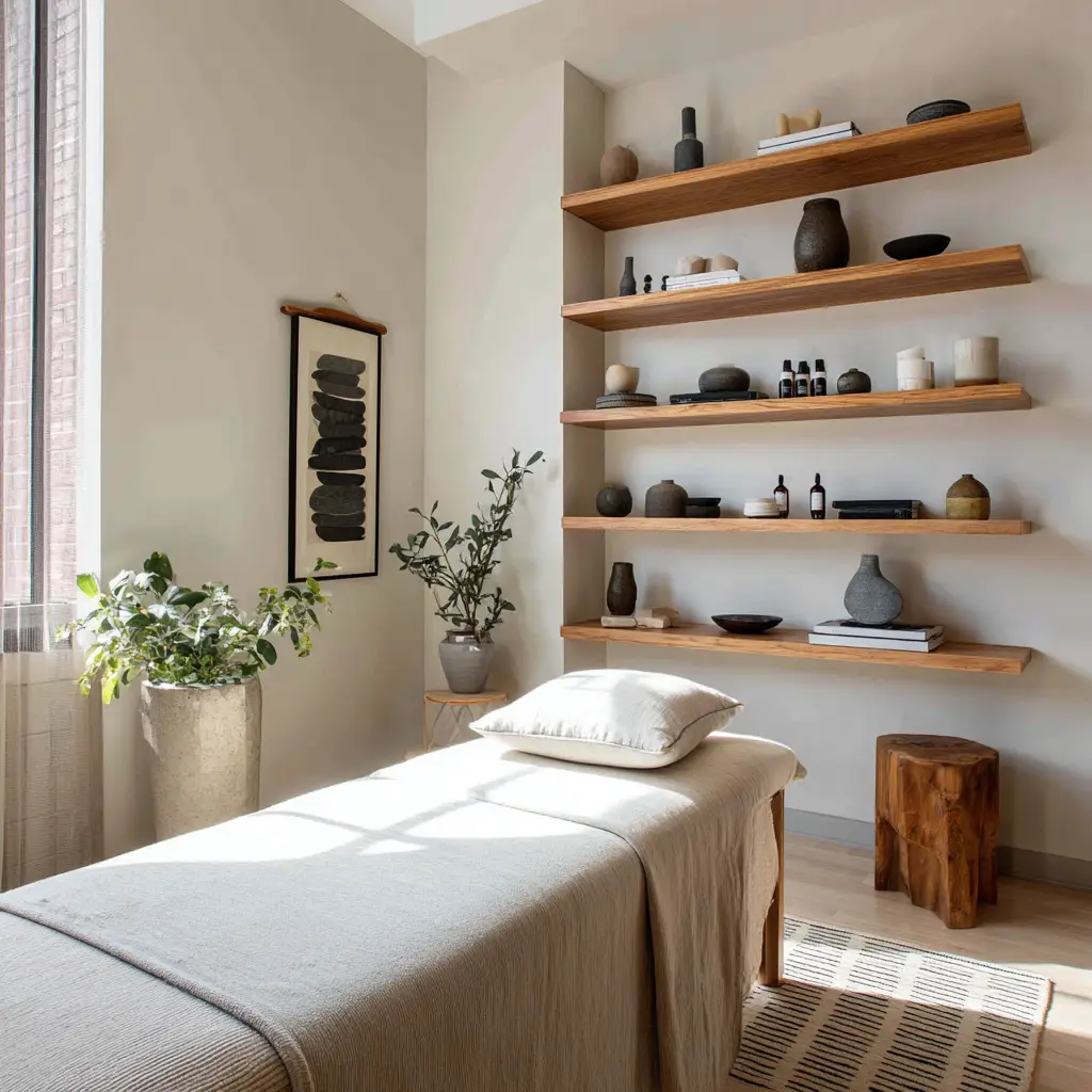 Install Wall-Mounted Shelving