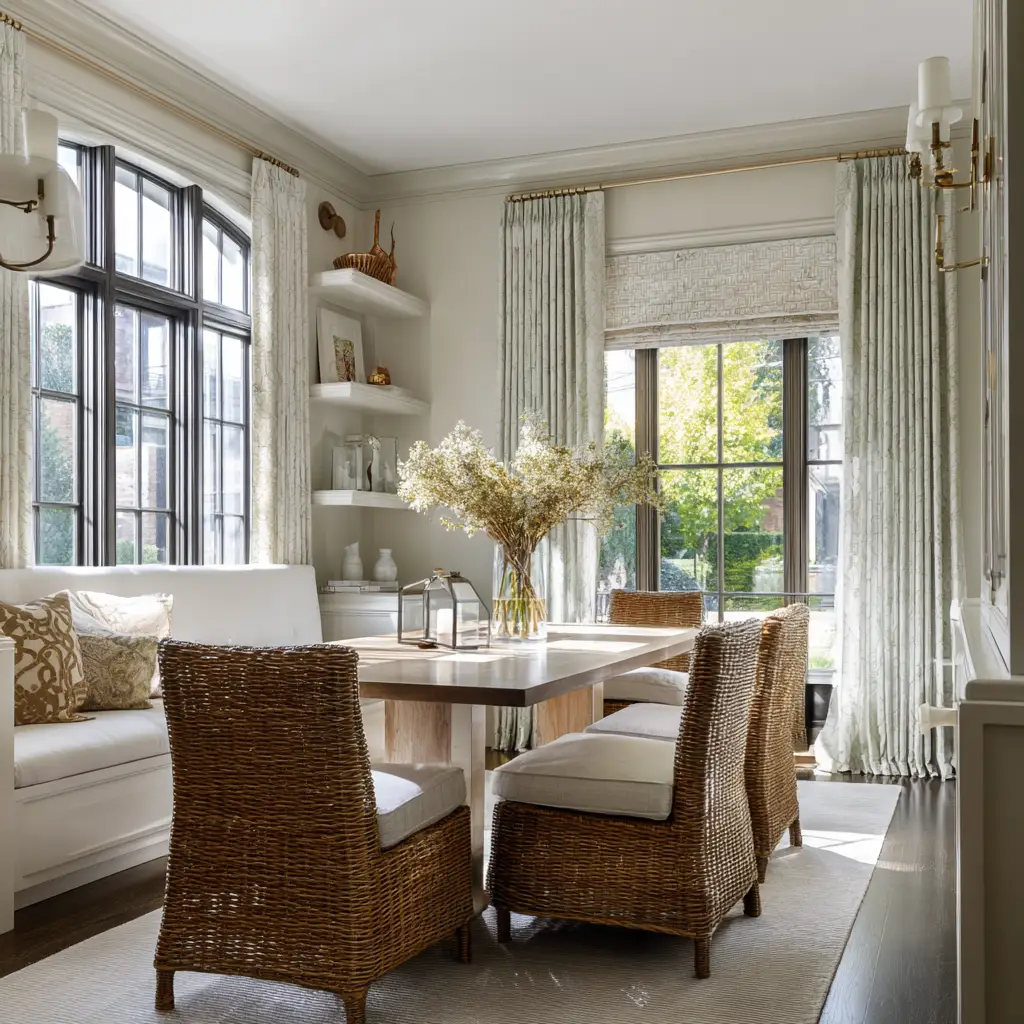 Keep Window Treatments Light