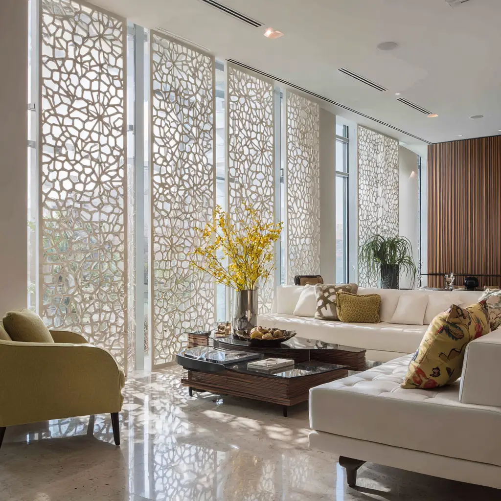 Laser-Cut Metal Panels