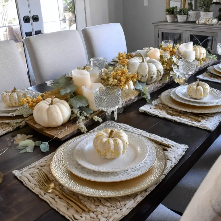 17 Fall Dining Room Table Decor Ideas to Bring the Season Indoors