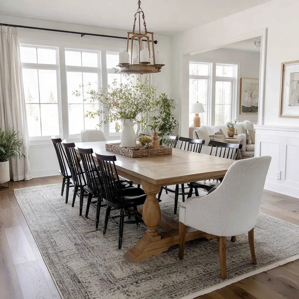 Layer a Statement Rug