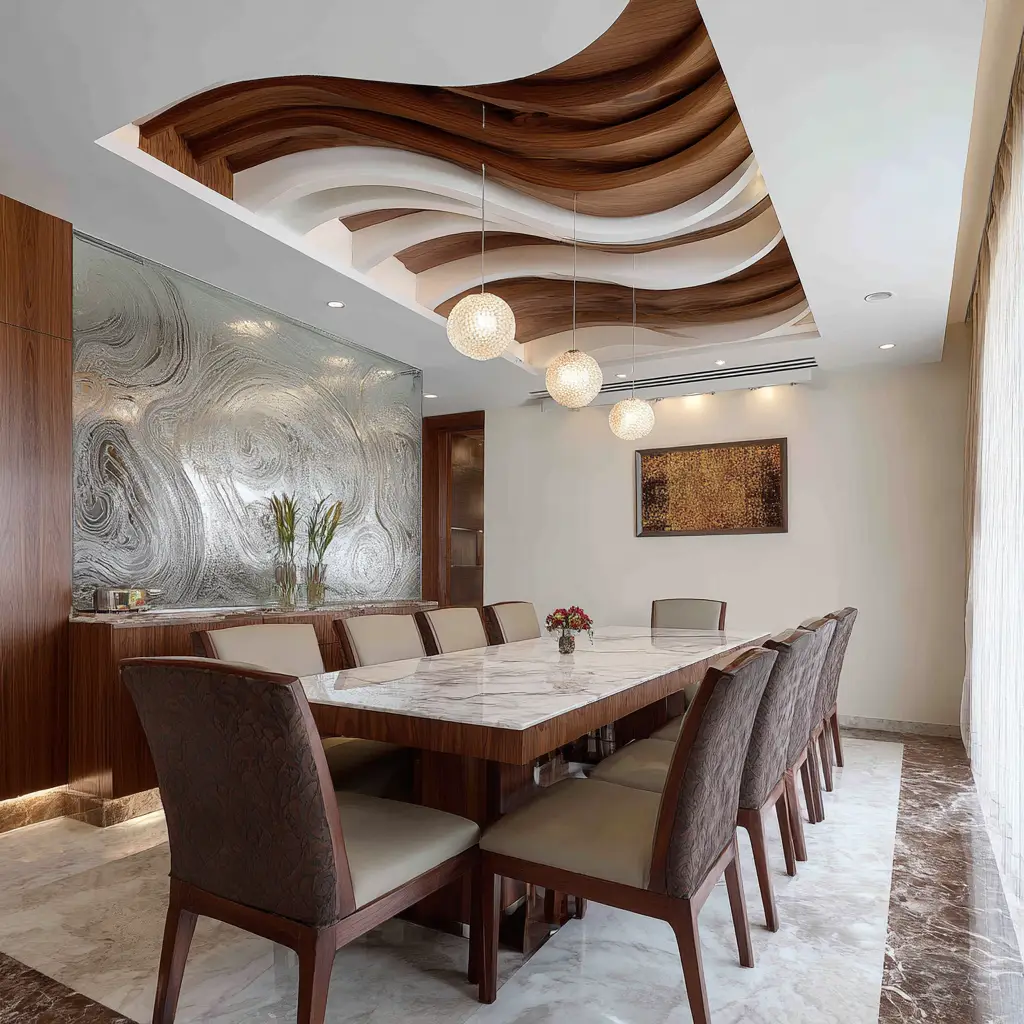 Layered Ceiling Design