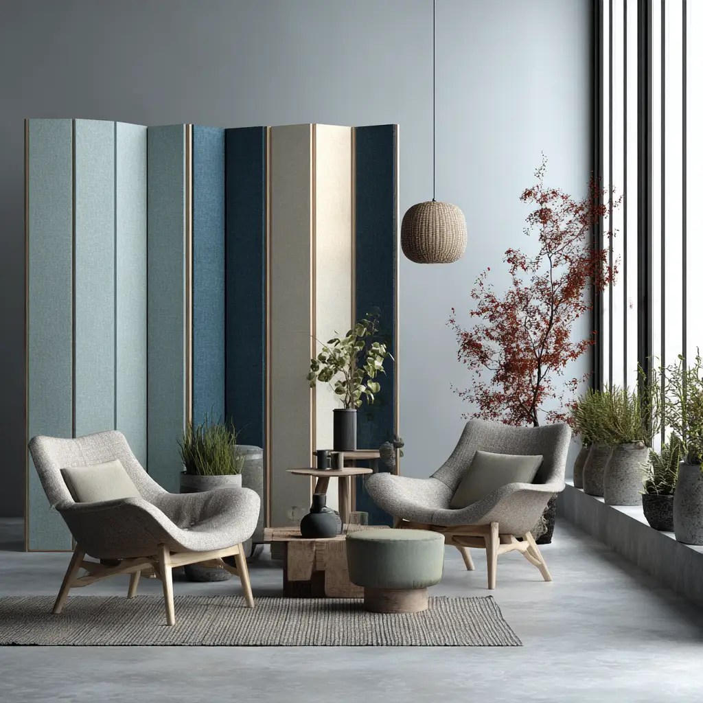 Layered Fabric Panels