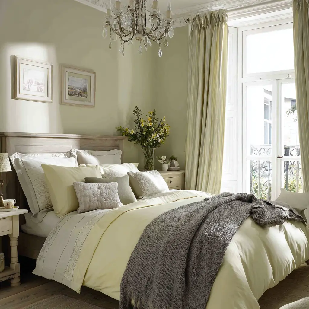 Light Olive and Cream