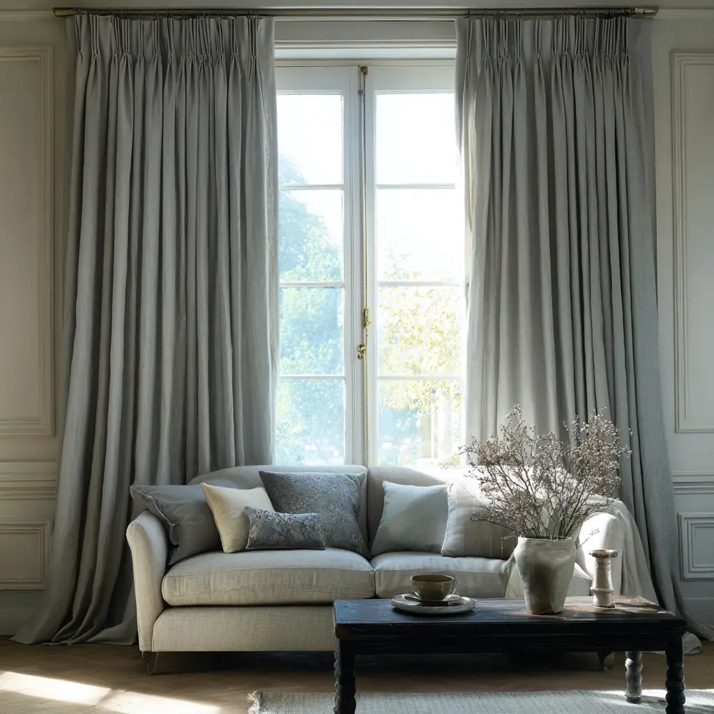 Linen Blend Curtains