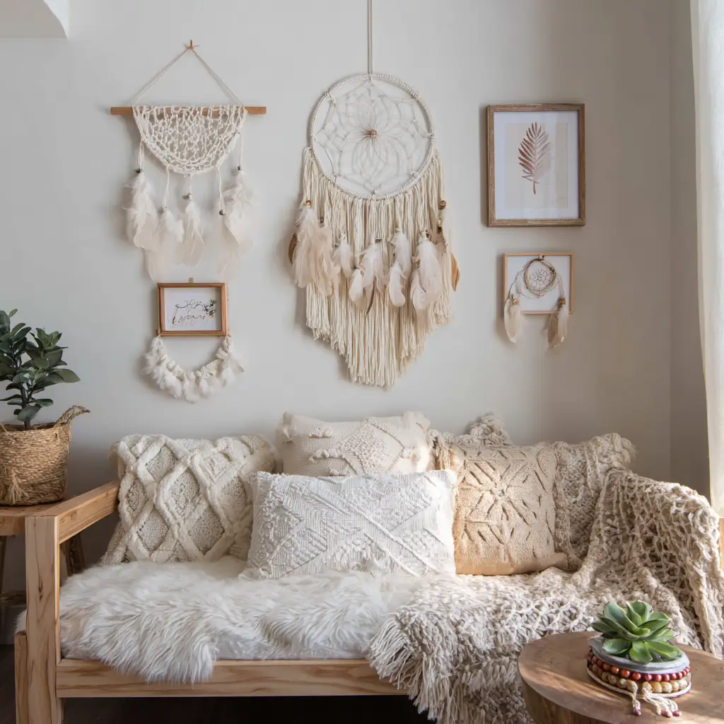 Mini Dream Catcher Gallery Wall