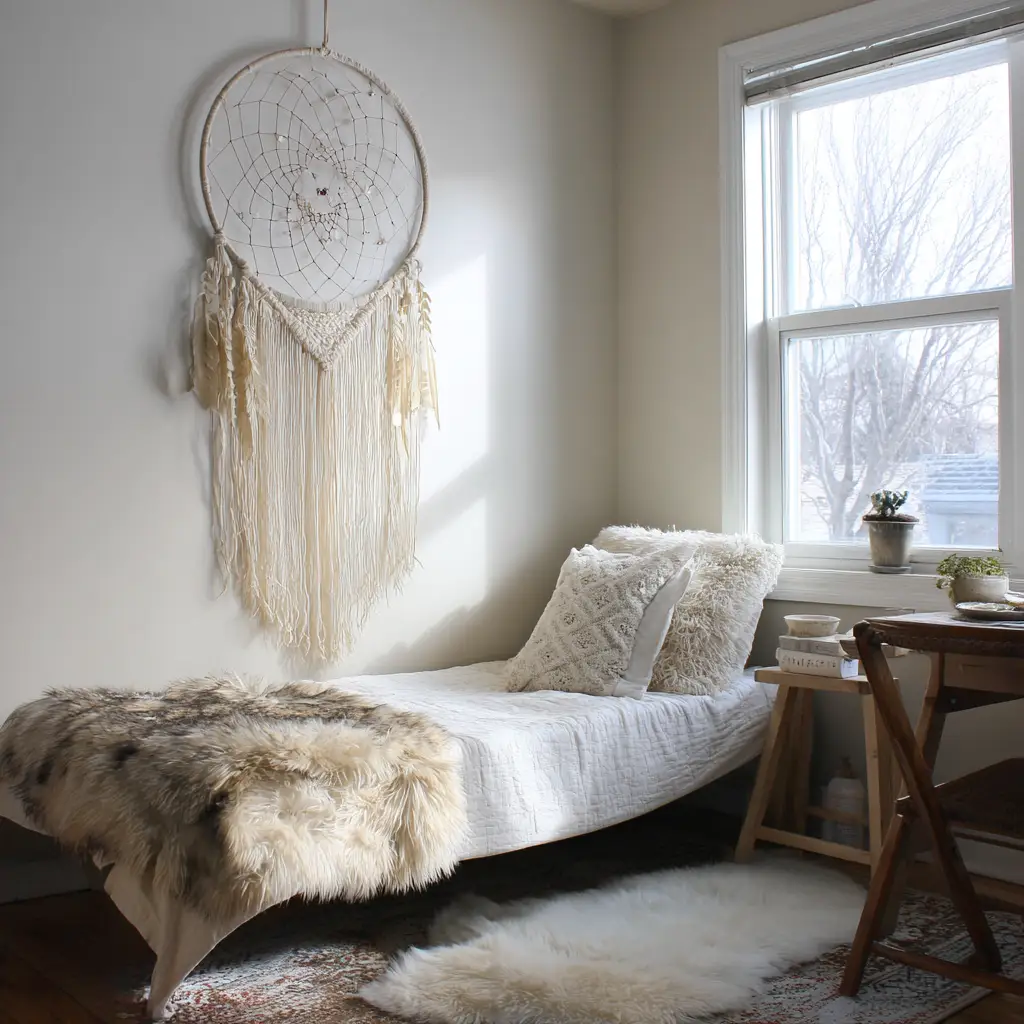 Minimalist Dream Catcher Design