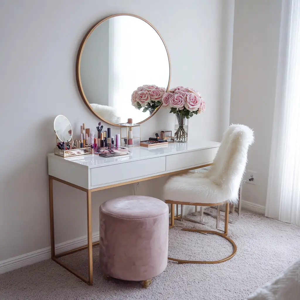 Minimalist Vanity Setup